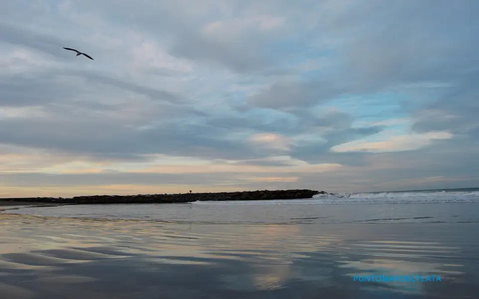 Atardecer en la playa