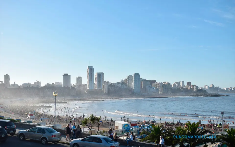 Playas céntricas de Mar del Plata