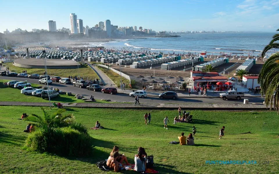 Playas céntricas de Mar del Plata