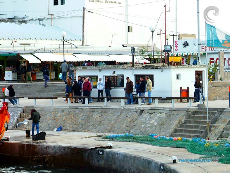 Puerto de Mar de Plata en Mar del Plata