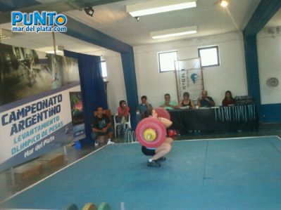 Sasha Nievas Campeona Nacional de Pesas | 