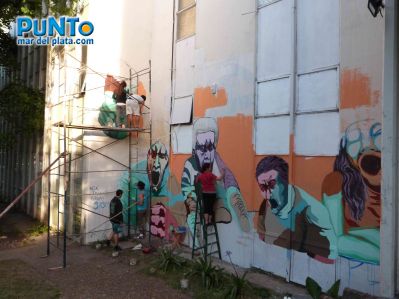 Artistas Plásticos embellecieron el Complejo Universitario | 
