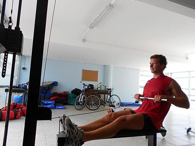 Brian Rosso singlista en el Sudamericano de Remo | 