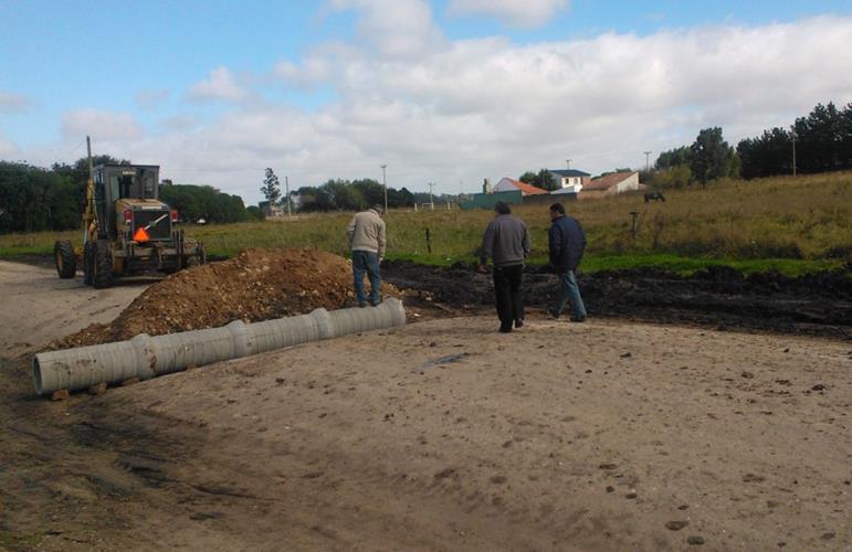 Fijación de caños de desagües pluviales | 