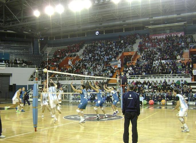 Selección Argentina de Voley en el Estadio Polideportivo | 