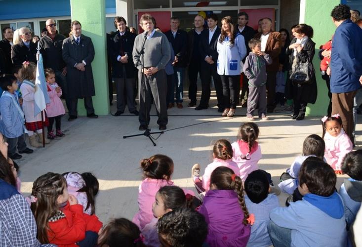 Inauguraron el Jardín de Infantes Municipal 29 José Luís del Hierro
