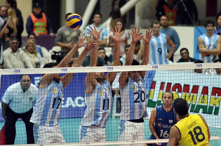 Amistoso de la selección de Voley | 