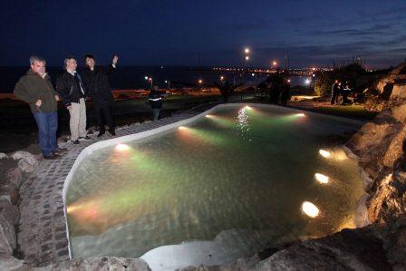 Cascada Artificial en Parque San Martín | 