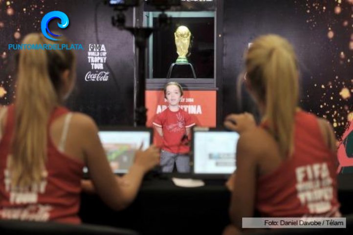 Once mil personas vieron a la Copa del Mundo en Mar del Plata | 