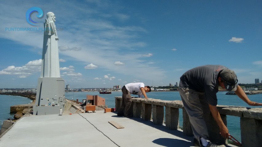 Renuevan morro de la Escollera Sur | 