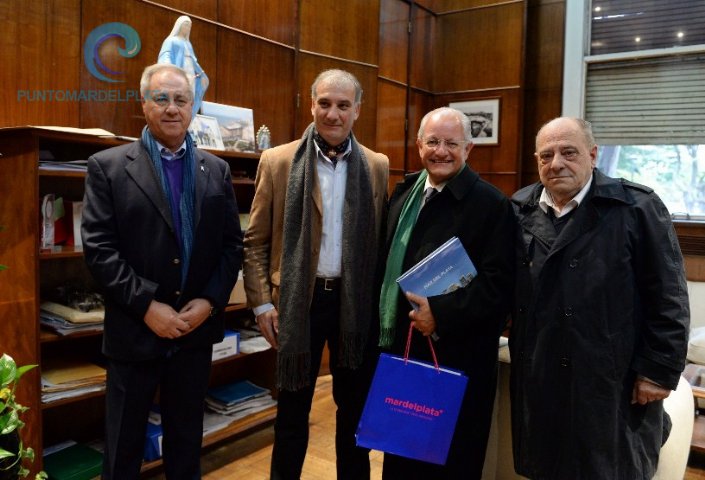 Arroyo recibió al presidente de la fundación CONIN | 