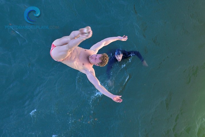 Clavadistas en Mar del Plata | 