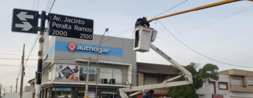 Giro a la izquierda en Peralta Ramos y Fortunato de la Plaza | 