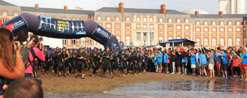 Morandini y Rosso fueron los ganadores del  Triatlón Olímpico ISS de Mar del Plata | 