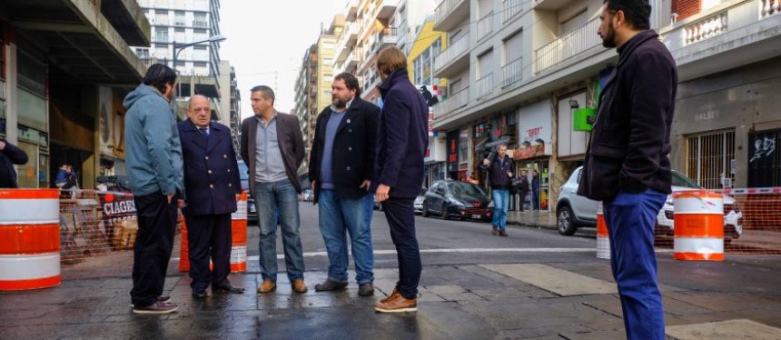 Obras en la Peatonal San Martín | 