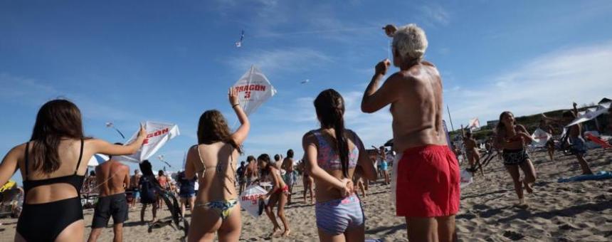 Mar del Plata se llenó de barriletes y dragones | 