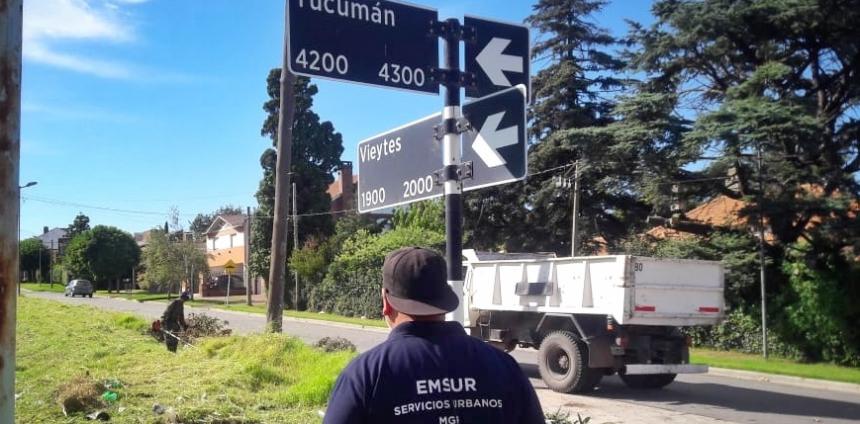 Limpian terrenos lindantes a la Villa de Paso | 