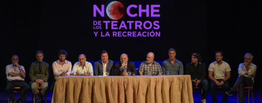 Presentaron la nueva edición de la Noche de los Teatros | 