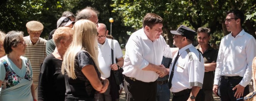 Ponen en valor de la Plaza Pueyrredon | 