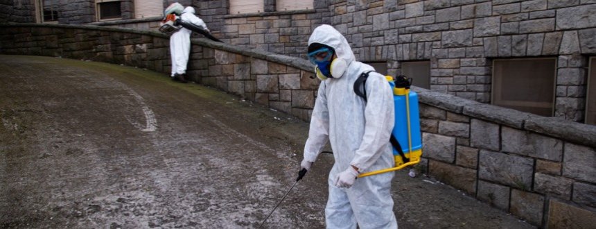 Realizan tareas de desinfección en toda Mar del Plata | 