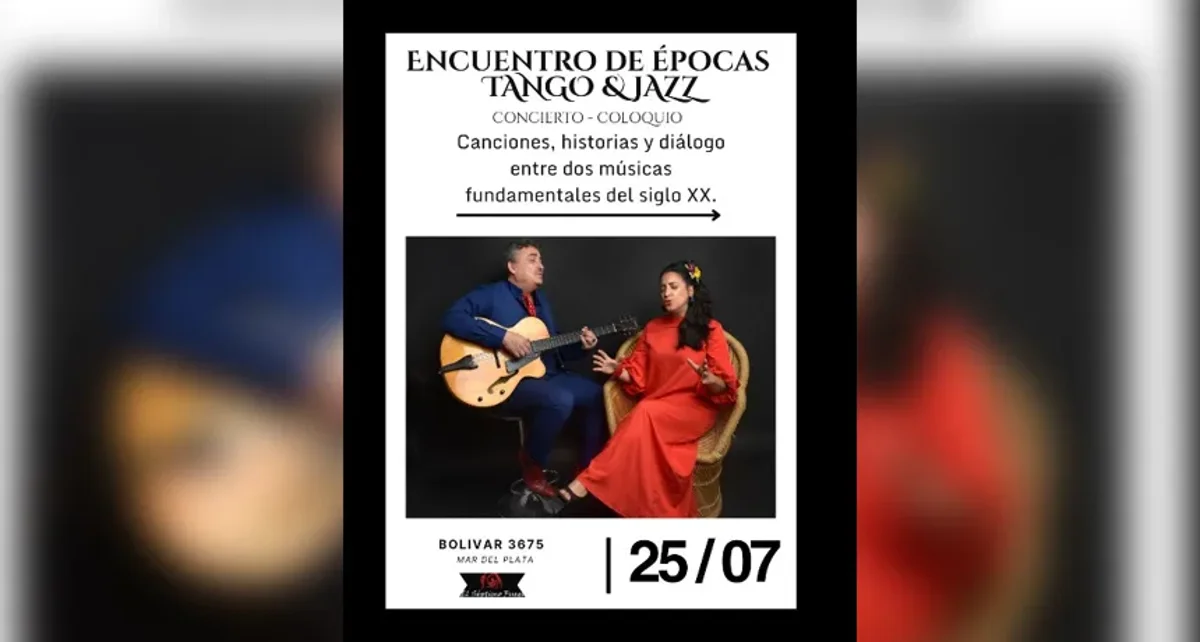 Encuento de épocas Tango & Jazz - Charla concierto